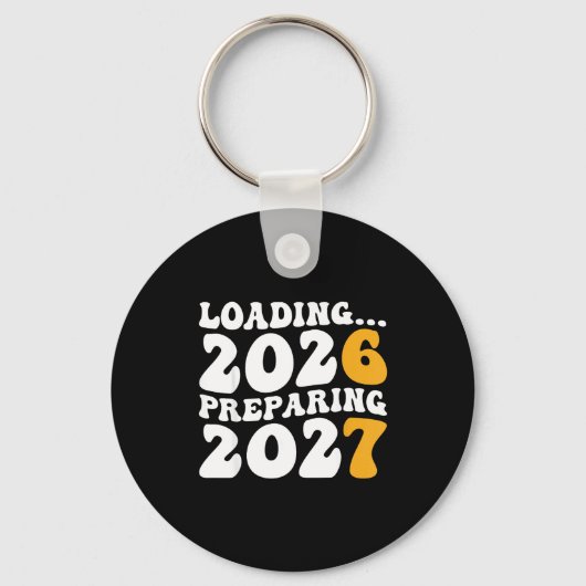 New Year 2026 Shirt Funny 67 Meme Six Seven  Sleutelhanger (Voorkant)