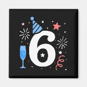 New Year 2026 Shirts 67 Meme  Magneet (Voorkant)