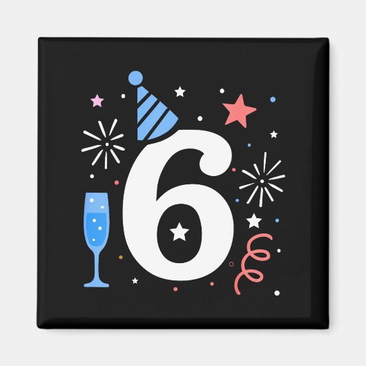 New Year 2026 Shirts 67 Meme  Magneet (Voorkant)