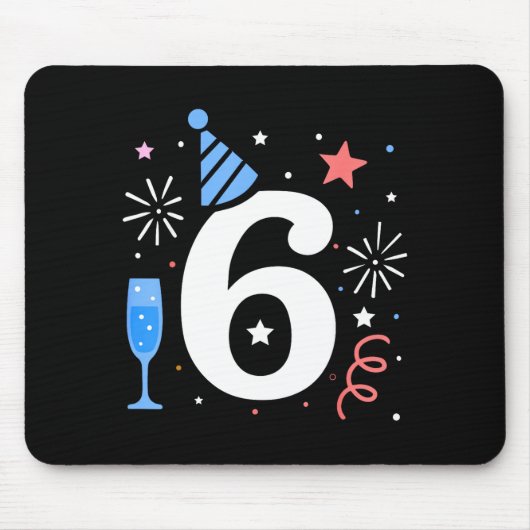 New Year 2026 Shirts 67 Meme  Muismat (Voorkant)