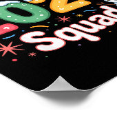 New Year 2026 Squad Funny Snowman Holiday Celebrat Poster (Hoek)