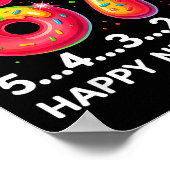 New Year 67 Candy Countdown Funny Happy New Year 2 Poster (Hoek)