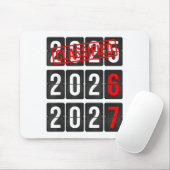 New Year 67 Six Seven Countdown New Year 2026 2027 Muismat (Met muis)