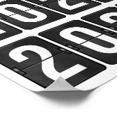 New Year 67 Six Seven Countdown New Year 2026 2027 Poster (Hoek)