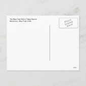 New Year Ball Times Square Briefkaart New York Cit (Achterkant)