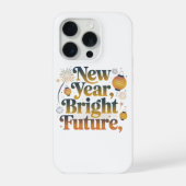 New Year Bright Future Aesthetic Phone Case iPhone Hoesje (Achterkant)