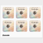 New Year Candle Sticker – Warm & Cozy Design (Vel)