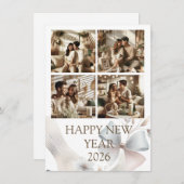 New Year Celebration Card | Couple Card Feestdagenkaart (Voorkant / Achterkant)