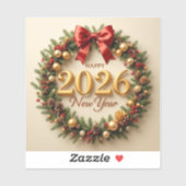 New Year Countdown Celebration Sticker (Vel)