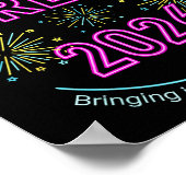 New Year Crew 2026, Family Matching Happy New Year Poster (Hoek)