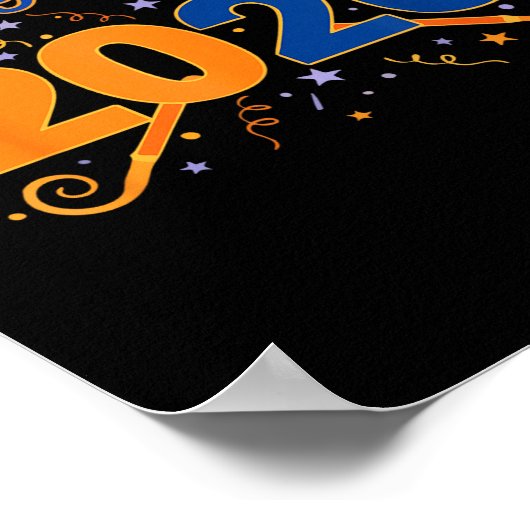 New Year Crew 2026 Fireworks Celebration Poster (Hoek)