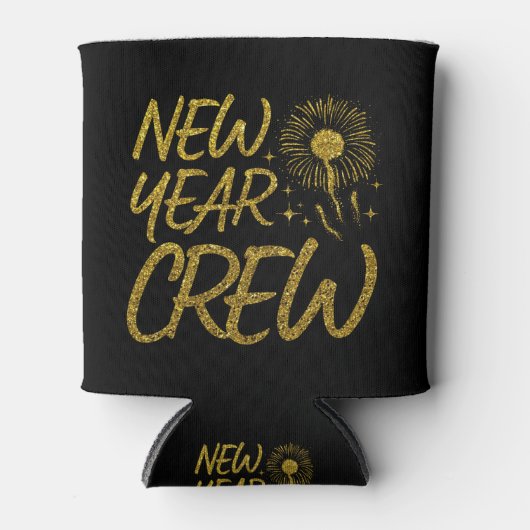 New Year Crew  Blikjeskoeler (Voorkant)