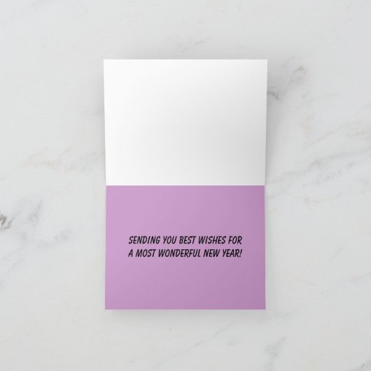 New Year Fireworks Cards Feestdagen Kaart (Binnen)