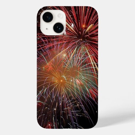 New Year Fireworks Sparkles  Case-Mate iPhone Case (Achterkant)