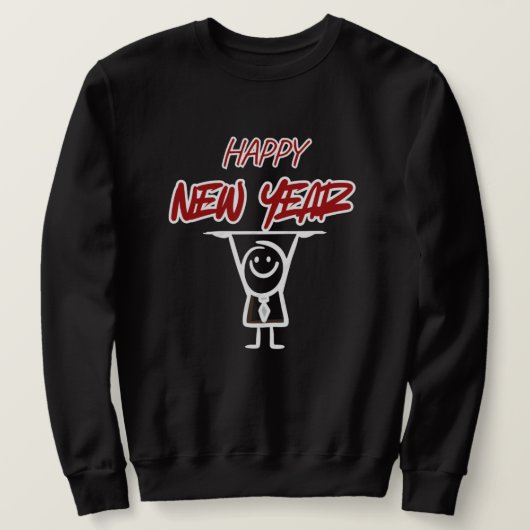 NEW YEAR hoodies trendy stylish modern 2026 (Design voorkant)