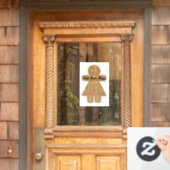 New Year Hugs Window Cling Raamsticker (Huis Deur)