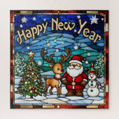 new year kids puzzle legpuzzel (Verticaal)