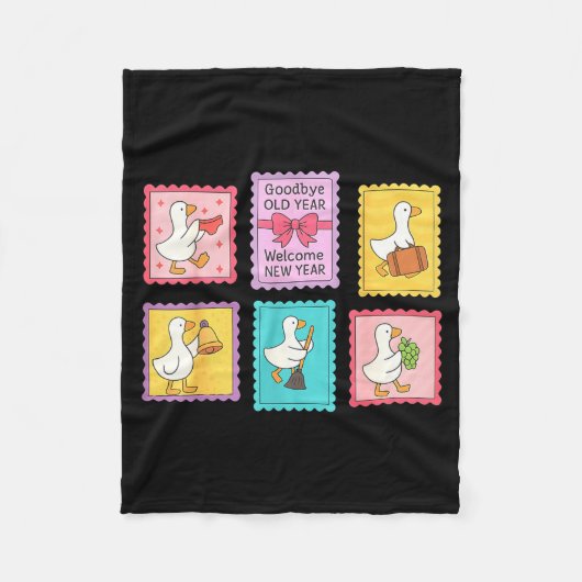 New Year Matching Welcome New Year Midnight Funny  Fleece Deken (Voorkant)