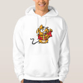 New Year Mouse Hoodie (Voorkant)
