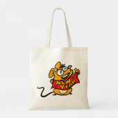 New Year Mouse Tote Bag (Achterkant)