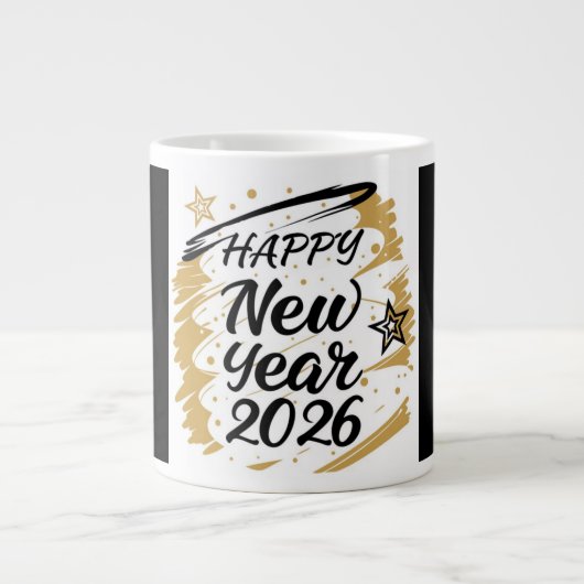 New year mug grote koffiekop (Voorkant)