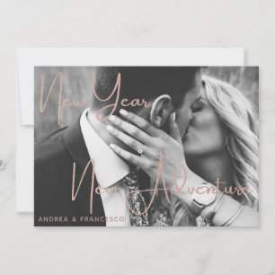 New Year New Adventure Engagement Party foto Kaart