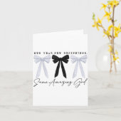 New Year New Beginnings Same Amazing God Coquette  Kaart (Gele Bloem)