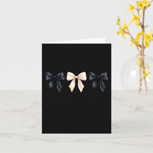 New Year New Beginnings Same Amazing God Coquette  Kaart (Gele Bloem)