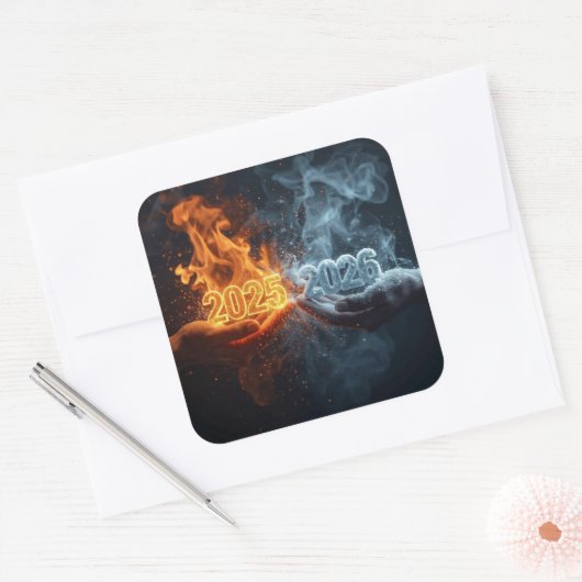 New Year New Beginnings Sticker (Envelop)