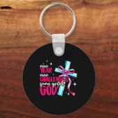 New Year New Challenges Sam Great God Christian Ne Sleutelhanger (Voorkant)