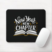 New Year New Chapter Happy New Year 2025 Book  Muismat (Met muis)
