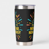 New Year, New Energy Geïsoleerde Drinkbeker (Links)