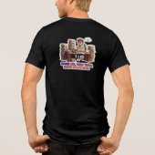 New Year, New Glitch - 2026 Anti-Resolution Motto Tri-Blend Shirt (Achterkant)