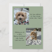 New Year New Home Christmas Card Feestdagenkaart (Achterkant)