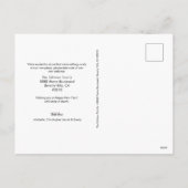 New Year New Home Family Foto en House Holiday C Feestdagenkaart (Achterkant)