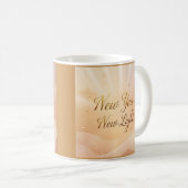 New Year, New Light” – Golden Dawn Sunrise Design Koffiemok (Voorkant rechts)