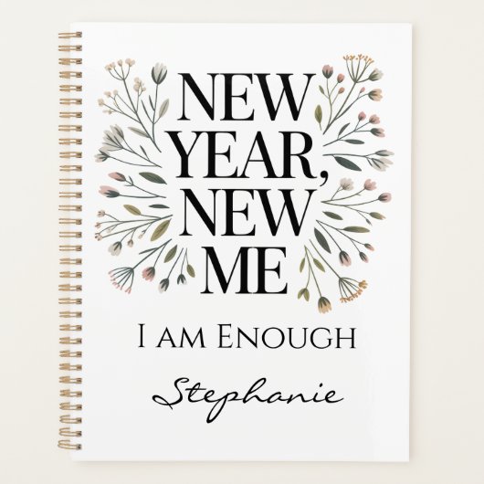 New Year, New Me Affirmation Planner (Voorkant)
