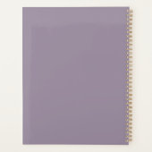 New Year, New Me Floral Planner (Achterkant)