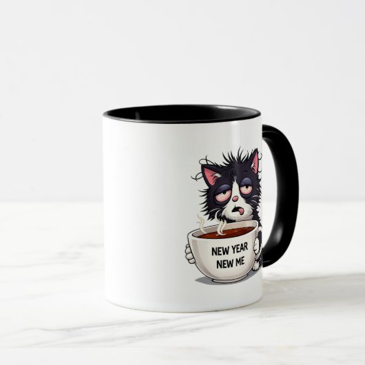 new year, new me mok (Voorkant rechts)
