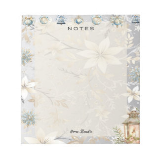 New Year, New Notes Blank Notepad Notitieblok