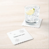 New Year Paper Coaster Kartonnen Onderzetters (Insitu)