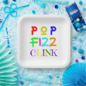 New Year Papieren Bordje (Feest)