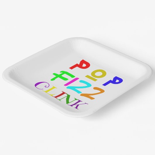 New Year Papieren Bordje (Gebogen)