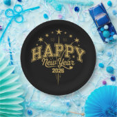 New Year Papieren Bordje (Feest)