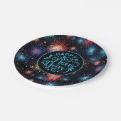 New Year Papieren Bordje (Gekanteld)