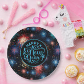 New Year Papieren Bordje (Feest)