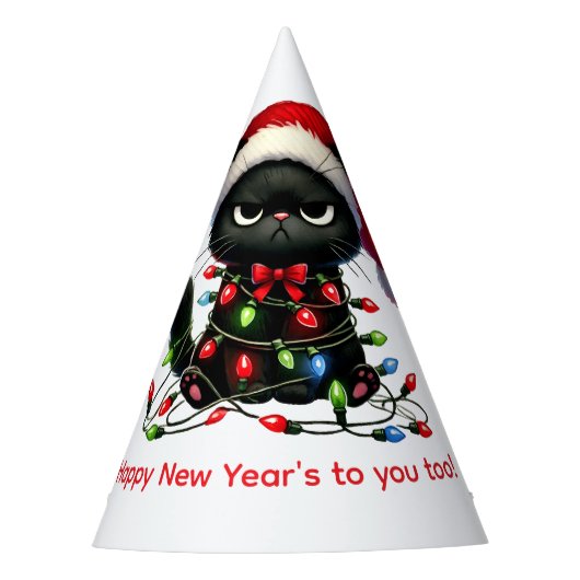 New Year Party Hat Feesthoedjes (Voorkant)