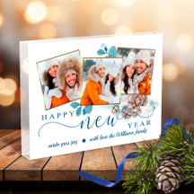 New Year Photo Acrylic Block