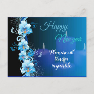 New year Postcard Feestdagenkaart