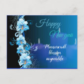 New year Postcard Feestdagenkaart (Voorkant)